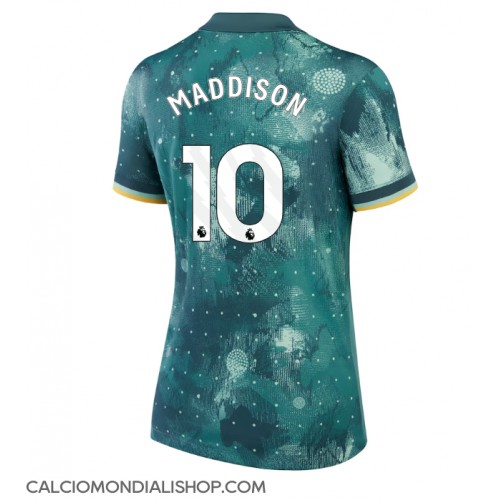 Maglie da calcio Tottenham Hotspur James Maddison #10 Terza Maglia Femminile 2024-25 Manica Corta